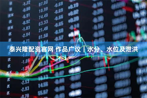 泰兴隆配资官网 作品广议｜水分、水位及泄洪
